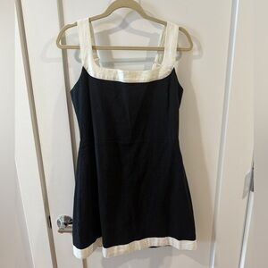 Abercrombie Linen Blend Mini Dress